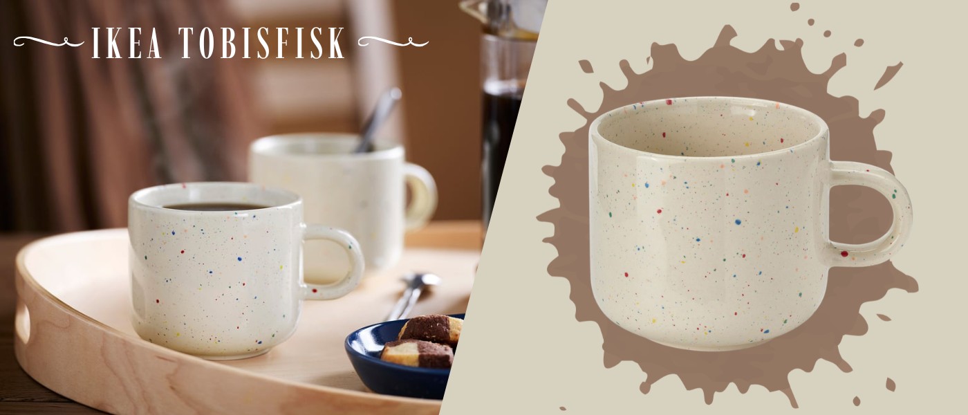 ماگ ایکیا مدل IKEA TOBISFISK